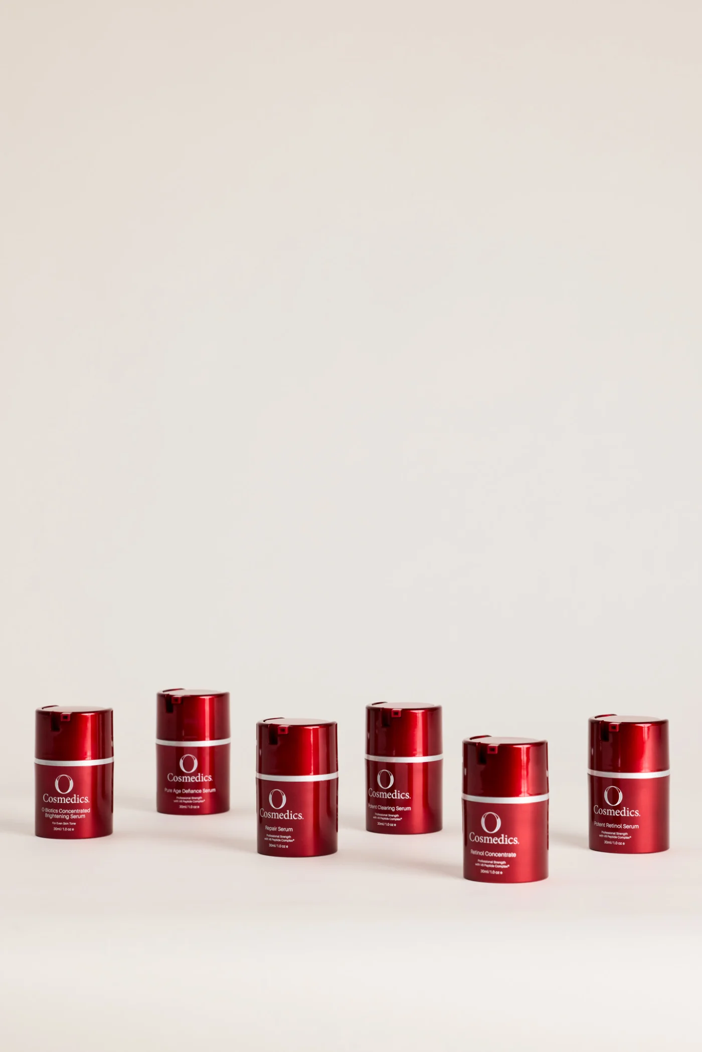 O Cosmedics product portfolio